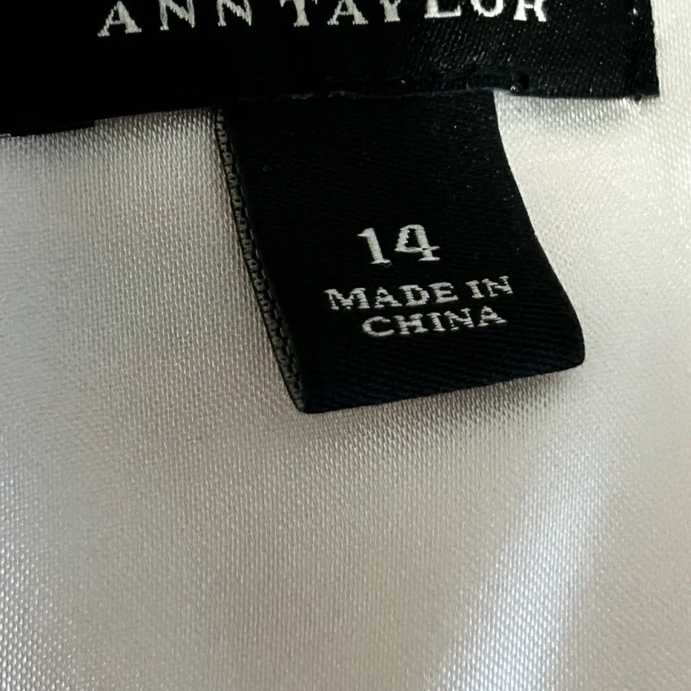 Ann Taylor Red and White Striped Mini Dress - Picture 8 of 8